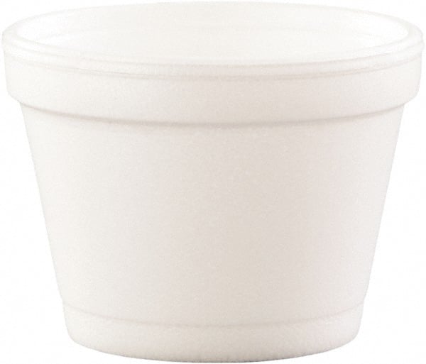 DART - Bowl Containers, Foam, 4 oz, 1000/Carton - White - Exact Tooling