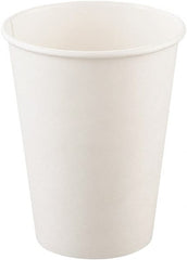 Solo - Single-Sided Poly Paper Hot Cups, 12 oz, 50/Bag, 20 Bags/Carton - White - Exact Tooling
