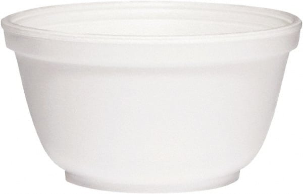 DART - Foam Bowls, 10 Ounces, Round - White - Exact Tooling