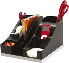 Deflect-o - Black/Silver All-In-One Caddy - Plastic - Exact Tooling