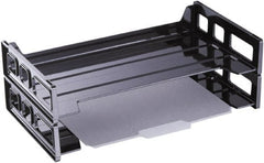 UNIVERSAL - Black Document Organizer - Plastic - Exact Tooling