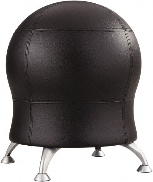 Safco - Black Vinyl Ball Chair - 18-3/4" Wide x 23" High - Exact Tooling