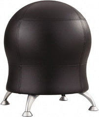 Safco - Black Vinyl Ball Chair - 18-3/4" Wide x 23" High - Exact Tooling