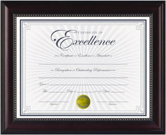 Dax - Rosewood Document Holders-Certificate/Document - 11" High x 8-1/2" Wide - Exact Tooling