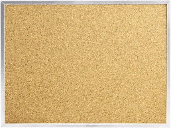 Mead - 24" Wide x 18" High Open Cork Bulletin Board - Natural (Color) - Exact Tooling