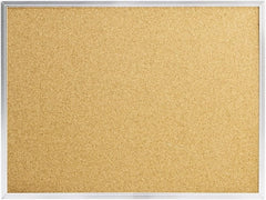 Mead - 24" Wide x 18" High Open Cork Bulletin Board - Natural (Color) - Exact Tooling