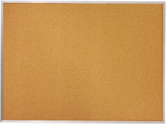 Mead - 96" Wide x 48" High Open Cork Bulletin Board - Natural (Color) - Exact Tooling