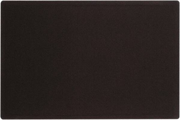 Quartet - 48" Wide x 36" High Cork Bulletin Board - Fabric, Black - Exact Tooling