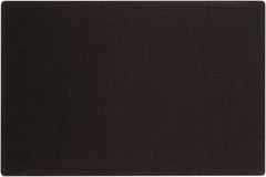 Quartet - 48" Wide x 36" High Cork Bulletin Board - Fabric, Black - Exact Tooling