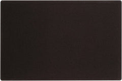Quartet - 36" Wide x 24" High Cork Bulletin Board - Fabric, Black - Exact Tooling