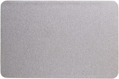 Quartet - 36" Wide x 24" High Cork Bulletin Board - Fabric, Gray - Exact Tooling