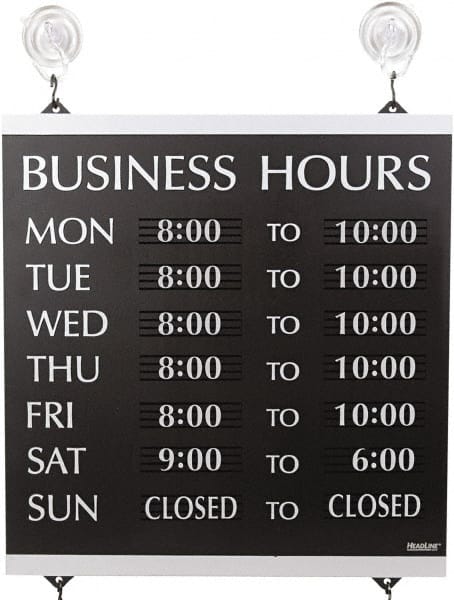 Headline Sign - Letter Boards Type: Open Face Height (Inch): 14 - Exact Tooling