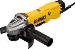 DeWALT - 6" Wheel Diam, 9,000 RPM, Corded Angle & Disc Grinder - 5/8-11 Spindle - Exact Tooling