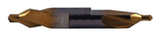 #14 x 2-1/8 OAL 60° HSS Combined Drill & Countersink-TiN Coated - Exact Tooling