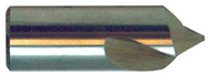 3/4 Dia. - 2-1/4" OAL - 90° LH - Bright- HSS - Spotting & Center Drill - Exact Tooling