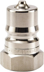 Parker - 3/4-16 SAE ORB 316 Stainless Steel Hydraulic Hose Female Straight Thread Nipple - 1,500 psi, 6 GPM, Series 60 - Exact Tooling