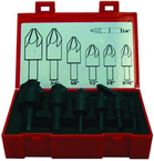 110 DEG 6FL 7PC C/SINK SET CO - Exact Tooling