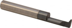 Scientific Cutting Tools - 0.29" Min Bore Diam, 3/4" Max Bore Depth, 5/16 Shank Diam, Profile Boring Bar - 0.015" Corner Radius, Right Hand Cut, Solid Carbide, AlTiN+ Finish - Exact Tooling