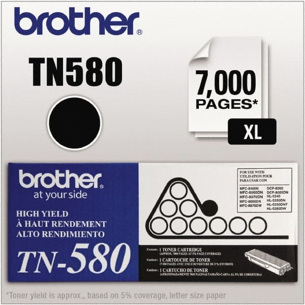 Brother - Black Toner Cartridge - Use with Brother DCP-8060, 8065DN, HL-5240, 5250DN, 5250DNT, 5280DW, MFC-8460N, 8660DN, 8670DN, 8860DN, 8870DW - Exact Tooling