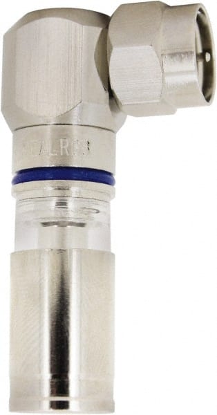Ideal - Right Angle, RTQ Compression Coaxial Connector - Compatible with RG6 - Exact Tooling