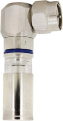 Ideal - Right Angle, RTQ Compression Coaxial Connector - Compatible with RG6 - Exact Tooling
