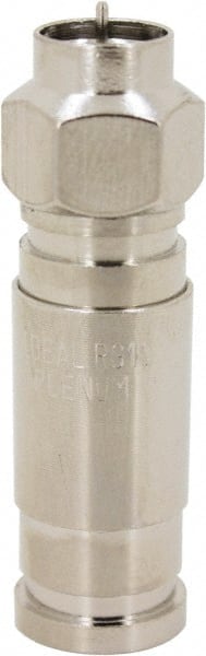 Ideal - Straight, F Type Compression Coaxial Connector - Compatible with RG11 - Exact Tooling