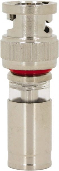 Ideal - Straight, BNC Compression Coaxial Connector - Compatible with RG59, Brass Body - Exact Tooling