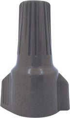 Ideal - 2, 18 to 3, 10 AWG, 600 Volt, Weatherproof, Wing Twist on Wire Connector - Gray & Red, 221°F - Exact Tooling