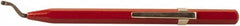 Shaviv - 1 Piece High Speed Steel Blade Hand Deburring Tool Set - B10 Blades, For Hole Edge, Straight Edge - Exact Tooling