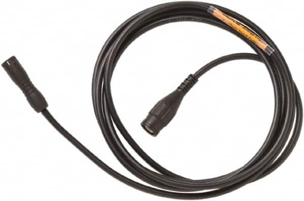 Fluke - Black Electrical Test Equipment Auxiliary Cable - Use with Fluke 1730 Energy Loggers - Exact Tooling
