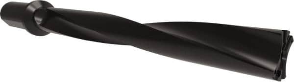 Allied Machine and Engineering - Series APX 44, 8xD, 50mm Shank Diam, Drill Body - 471.7mm Drill Body Length to Flange, W4408H Toolholder, 551.7mm OAL, 471.7mm Drill Body Length, Weldon Flat Shank, Through Coolant - Exact Tooling