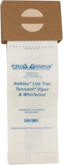 PRO-SOURCE - Meltblown Polypropylene & Paper Vacuum Bag - For Nobles Lite Trac, Tennant Viper & Whirlwind, Blue Star 16 Dual Motor Vac & V-HDU-14 - Exact Tooling