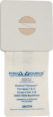 PRO-SOURCE - Meltblown Polypropylene & Paper Vacuum Bag - For Nobles Portapac I & II / Nobles Strap-A-Vac II/Tennant 3000/3050 Backpacks - Exact Tooling