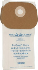 PRO-SOURCE - Meltblown Polypropylene & Paper Vacuum Bag - For ProTeam Sierra & Lil Hummer II (Open top bag), Triple S Speedster 600 Backpack - Exact Tooling