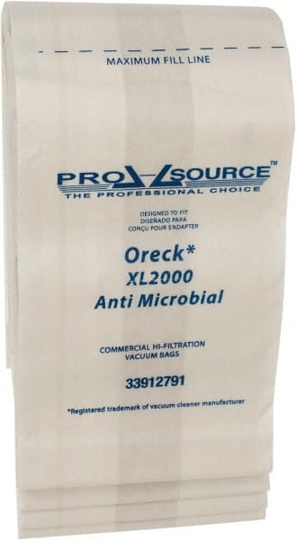 PRO-SOURCE - Meltblown Polypropylene & Paper Vacuum Bag - For Oreck XL2000, XL2000RHB, XL8000, XL9000, XL2000, XL2000RHB, XL2000RSB - Exact Tooling