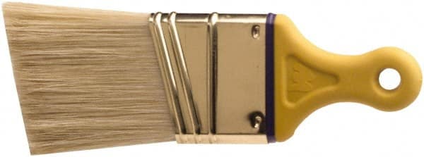Wooster Brush - 2" Angled Hog General Purpose Paint Brush - 2-7/16" Bristle Length, 6-1/2" Plastic Short Handle - Exact Tooling