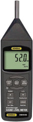 General - A and C Frequency Weight, Backlit LCD Display Class 1 Sound Meter - 30 to 130 Decibels - Exact Tooling