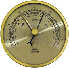 General - Inches of Hg/mbar Scale, Barometer - Exact Tooling