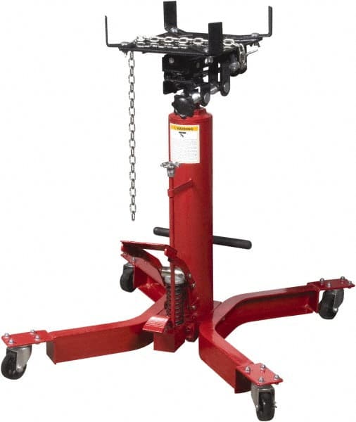 Sunex Tools - 1,000 Lb Capacity Transmission Jack - 35-1/2 to 75-1/2" High - Exact Tooling