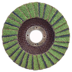5″ × 1/4″ × 7/8″ Neon R766 Flap Disc Type 27 Flat 40 Grit - Exact Tooling