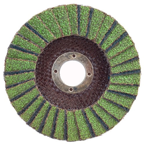 5″ × 1/4″ × 7/8″ Neon R766 Flap Disc Type 27 Flat 60 Grit - Exact Tooling