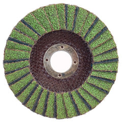 5″ × 1/4″ × 7/8″ Neon R766 Flap Disc Type 27 Flat 60 Grit - Exact Tooling