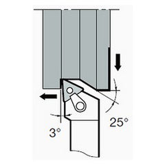 MTJNR2525M16 - Turning Toolholder - Exact Tooling