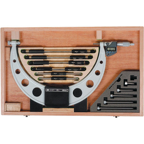 24″ DIG INTERCHANGEABLE ANVIL MIC - Exact Tooling