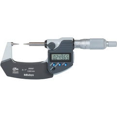 ‎1-2 INCH 15DEG POINT MICROMETER - Exact Tooling