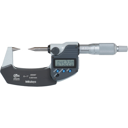Model 342-361-30 0-1 Inch 30Deg Point Micrometer - Exact Tooling
