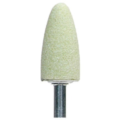 3/8″ × 3/4″ 1/8″ Spindle Quantum Mounted Point B52 80 Grit Ceramic Alumina - Exact Tooling