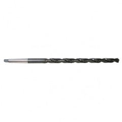 1" Dia. - Cobalt 3MT GP Taper Shank Drill-118° Point-Surface Treated - Exact Tooling