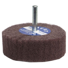 2″ × 1″ × 1/4″ Non-Woven Flap Wheel 320 Grit Aluminum Oxide - Exact Tooling