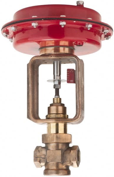 Parker - 180 Max psi Proportional Control Pressure Reducing Valve - 1-1/2" Female-NPT Connection, 15.31" High x 11.88" Wide, 8 to 20 psi Reduced Pressure Range - Exact Tooling